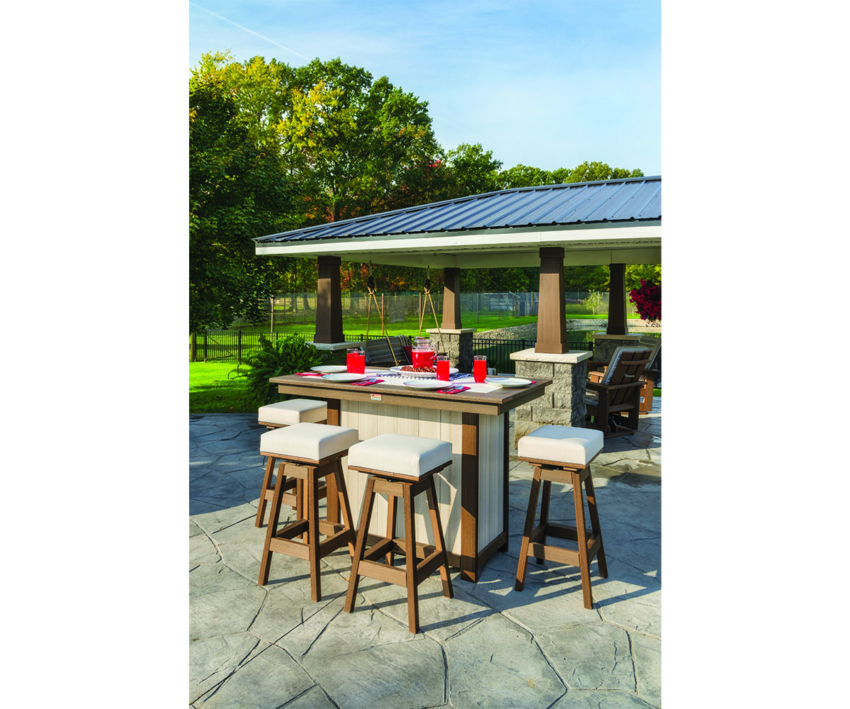 Beneva Swivel Bar Stool - Image 2