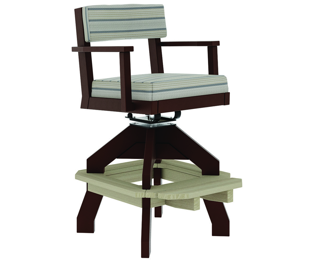 Bellaire Swivel Spring Deck Chair