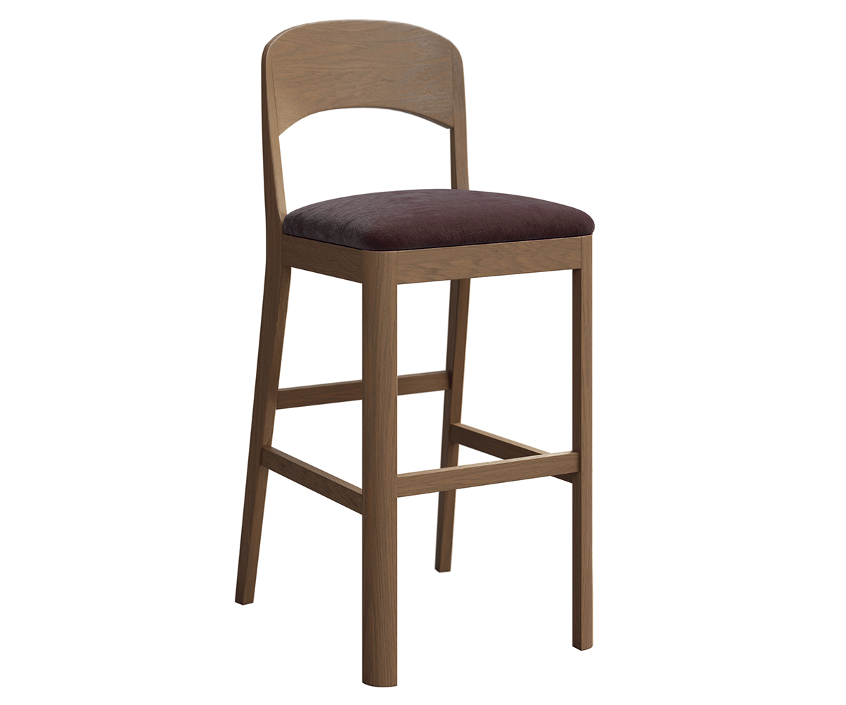 Nova 30" Stationary Bar Chair