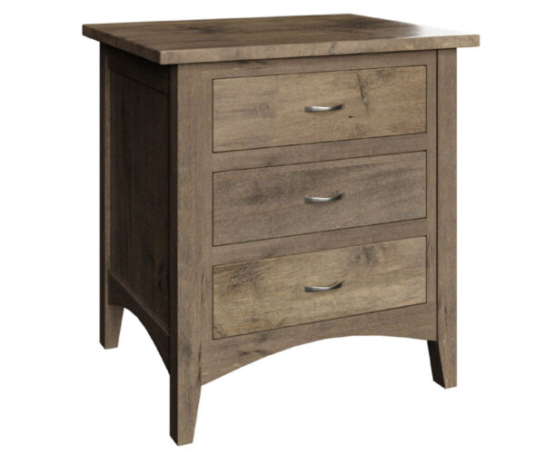 Wyandot 3 Drawer Bedside Table