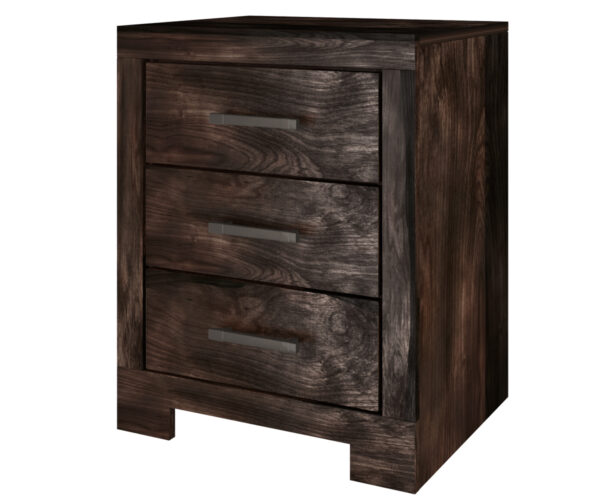 Zane Three-Drawer Nightstand