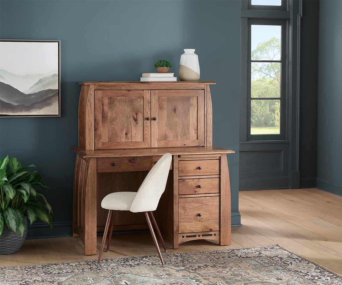 Boulder Creek Desk With Hutch - Image 3