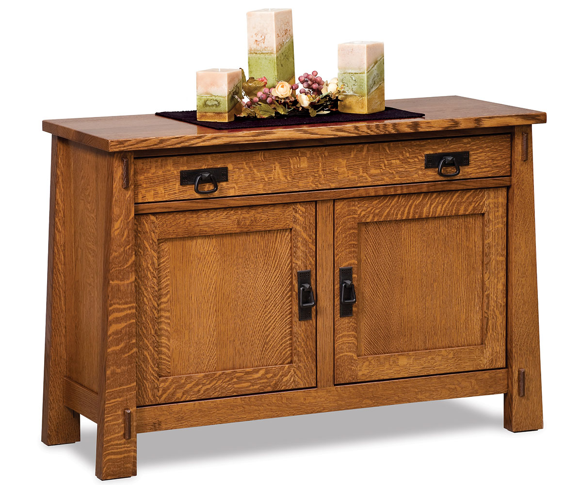 Modesto Enclosed Sofa Table