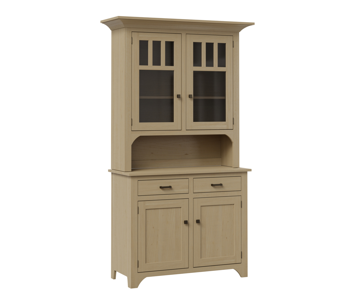 Old World Mission 2 Door Hutch