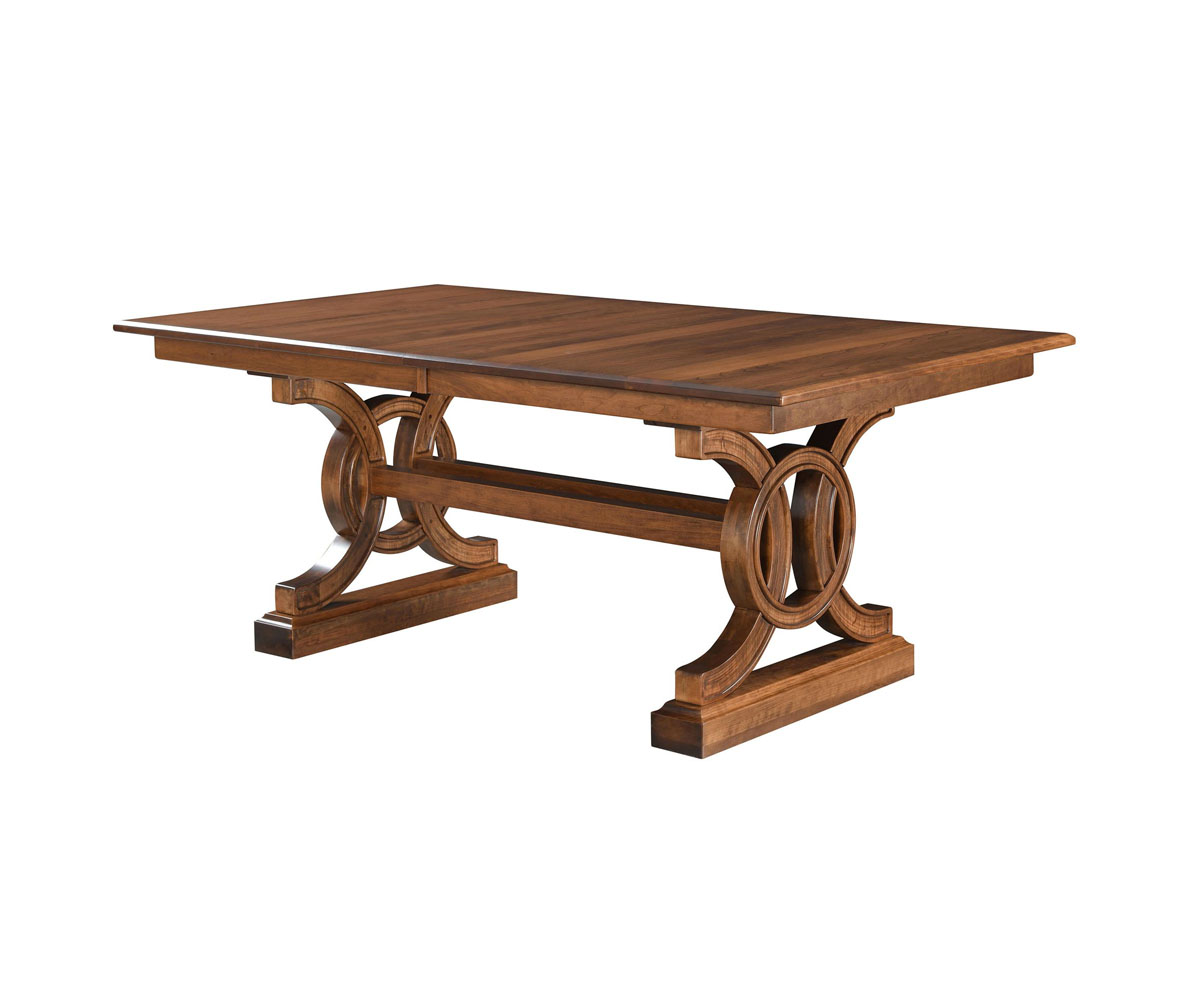 Delta Double Pedestal Table