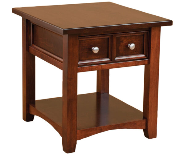 Open Garnet Hill End Table - 22"W