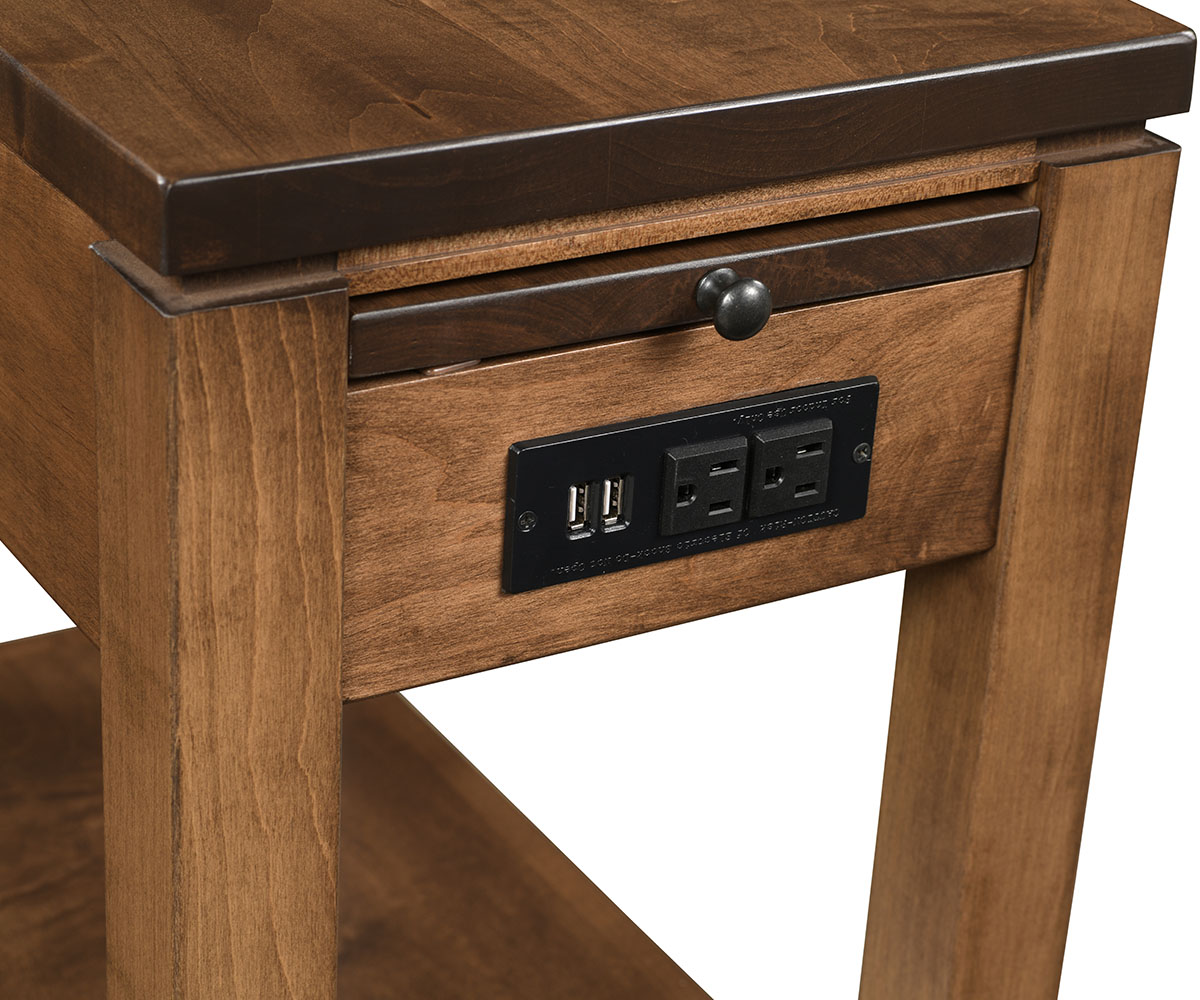 Antigo End Table - 13"W - Image 2