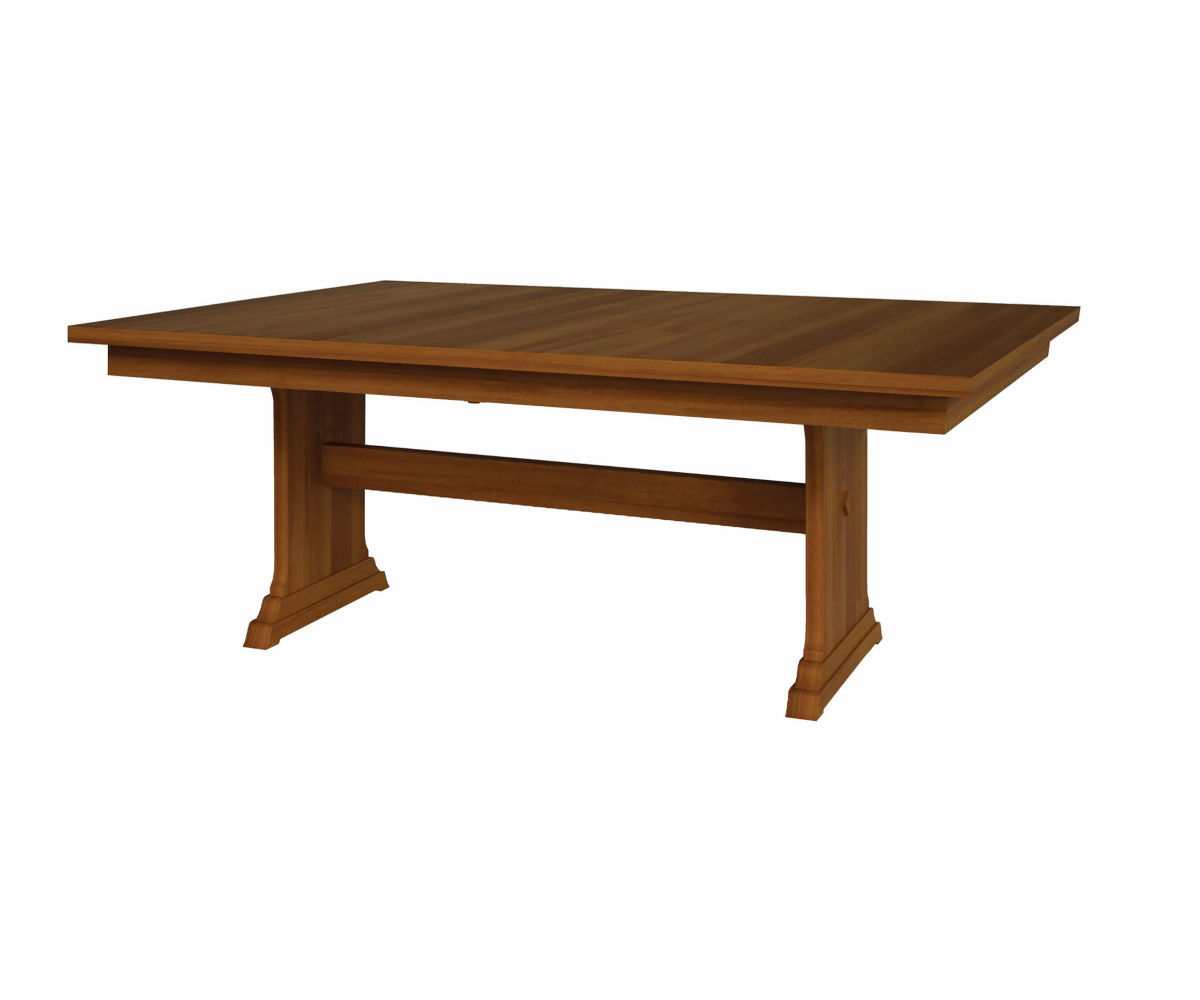 Hoover Double Pedestal Table