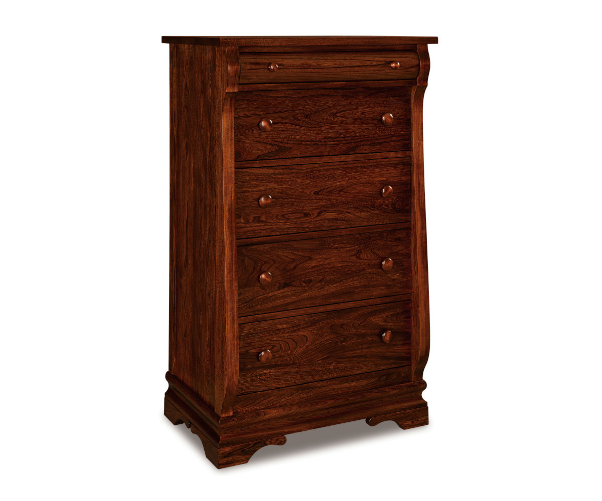 Chippewa Sleigh 5 Drawer Chest