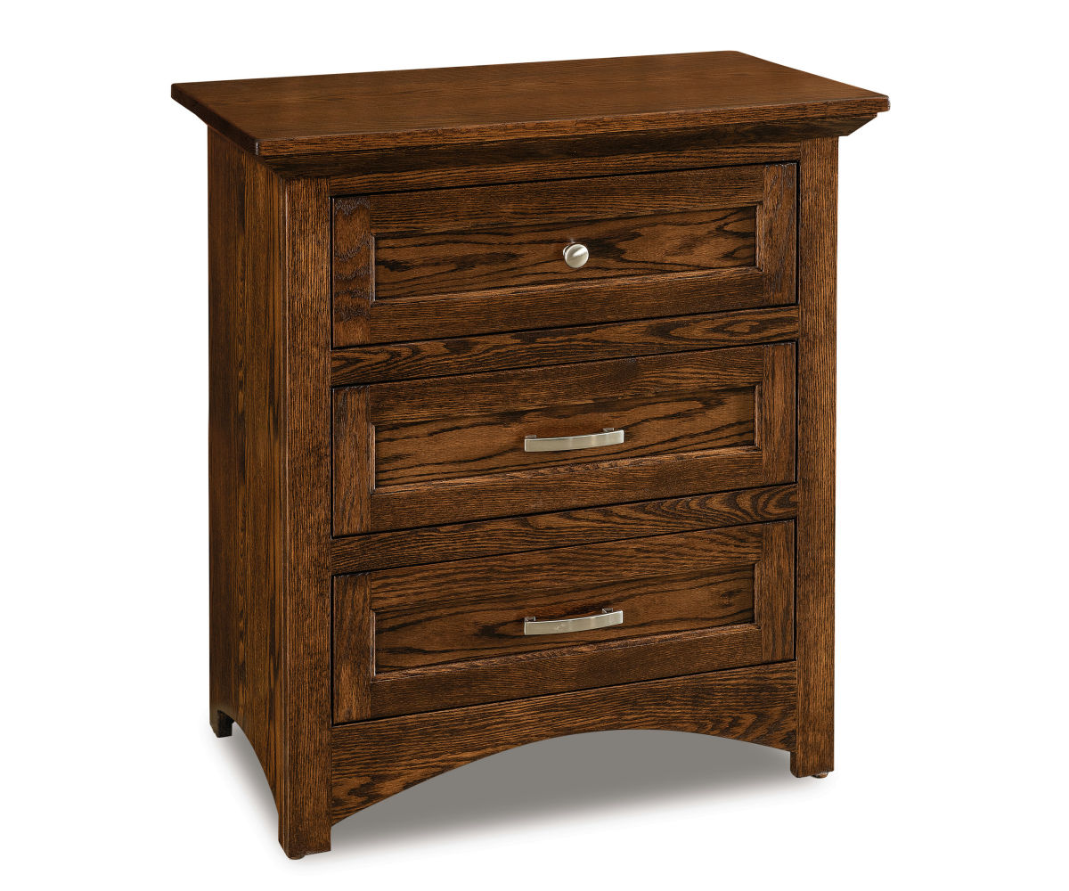 Lincoln 3 Drawer Nightstand