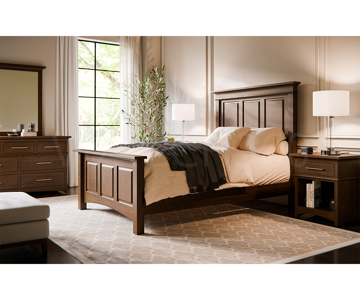 Old World Bed - Image 2