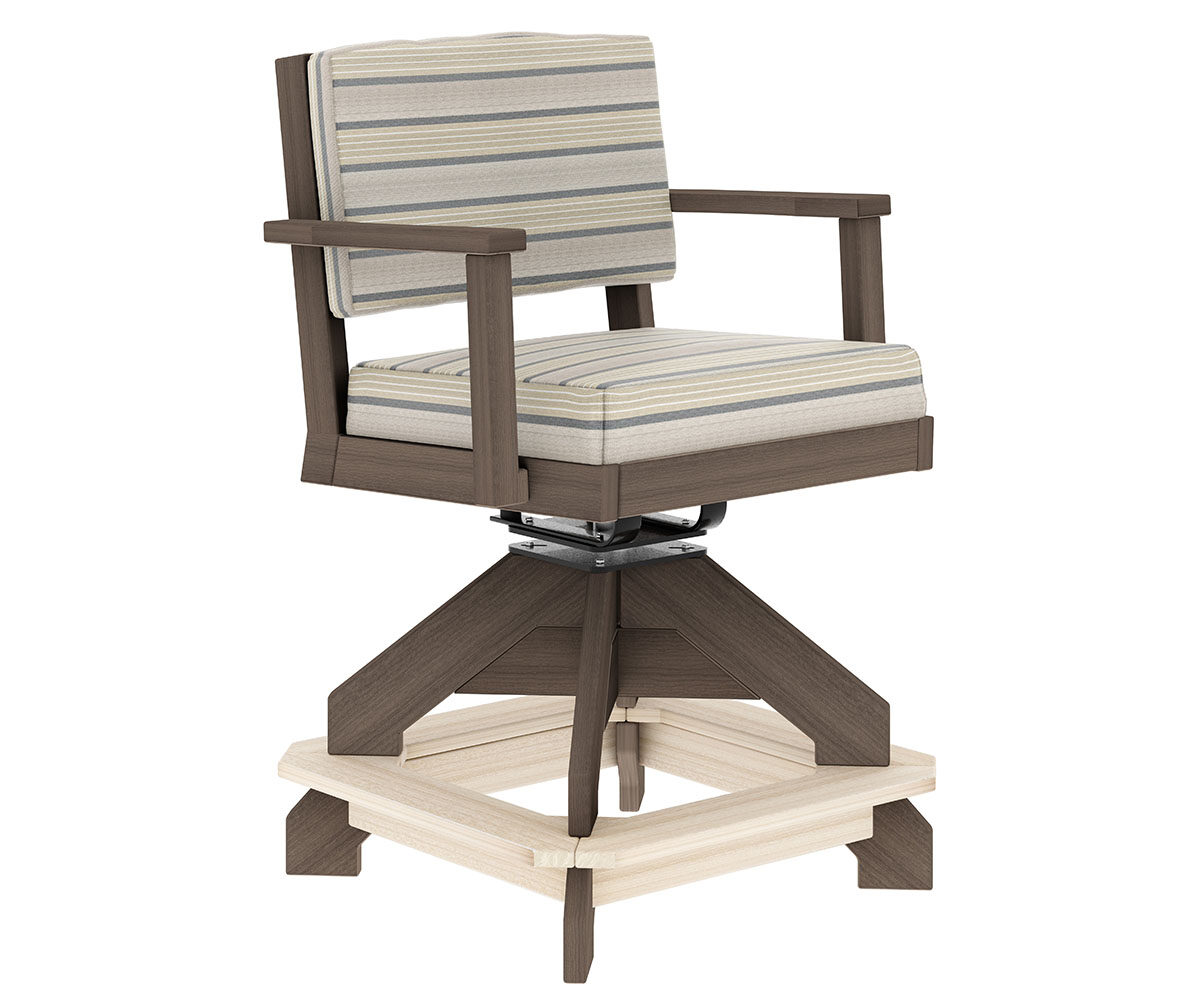 Bellaire Swivel Spring Chair - Counter Height