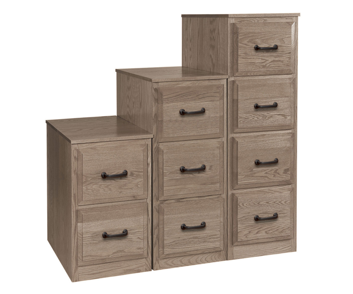 Traditional 4 Drawer Vertical File Cabinet - Image 2