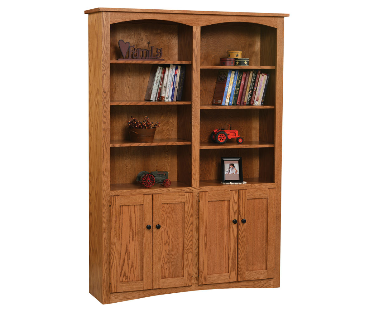 Shaker Bookcase with Doors