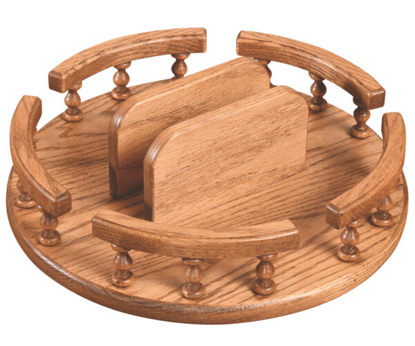Lazy Susan With Center Napkin