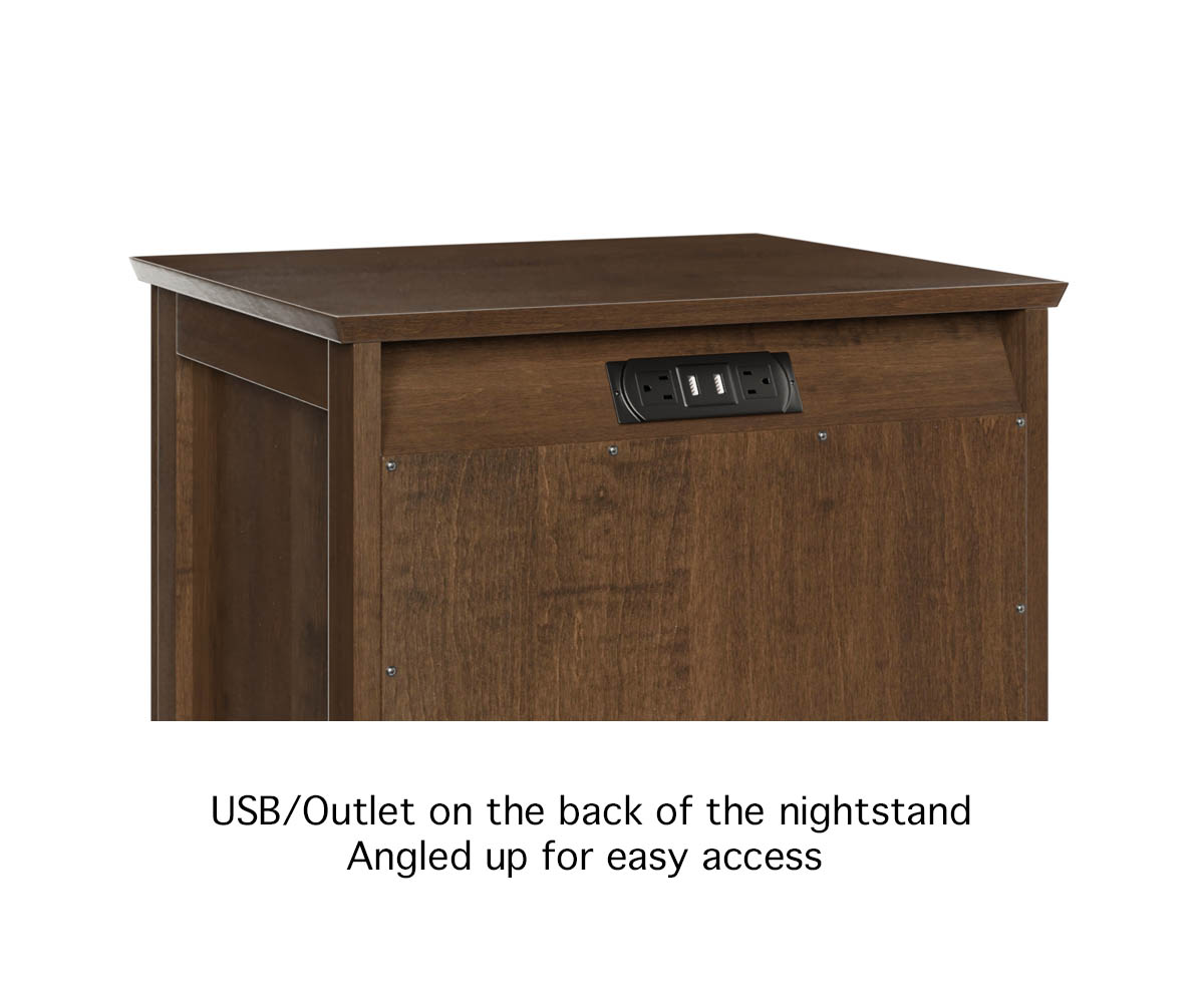 Barrington 1 Drawer Night Stand - Image 3