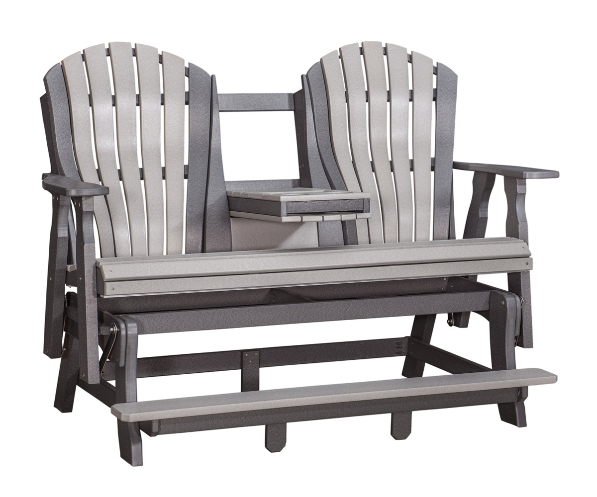 5’ Bentback Counter Height Glider With Console - Image 3