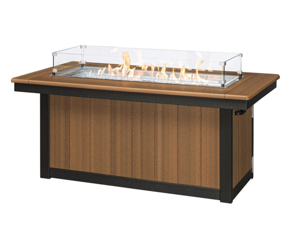 Rectangle Conversation Table With 42" Firepit