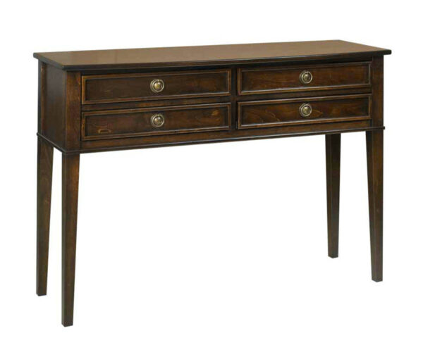 Denver Bow Front Accent Table